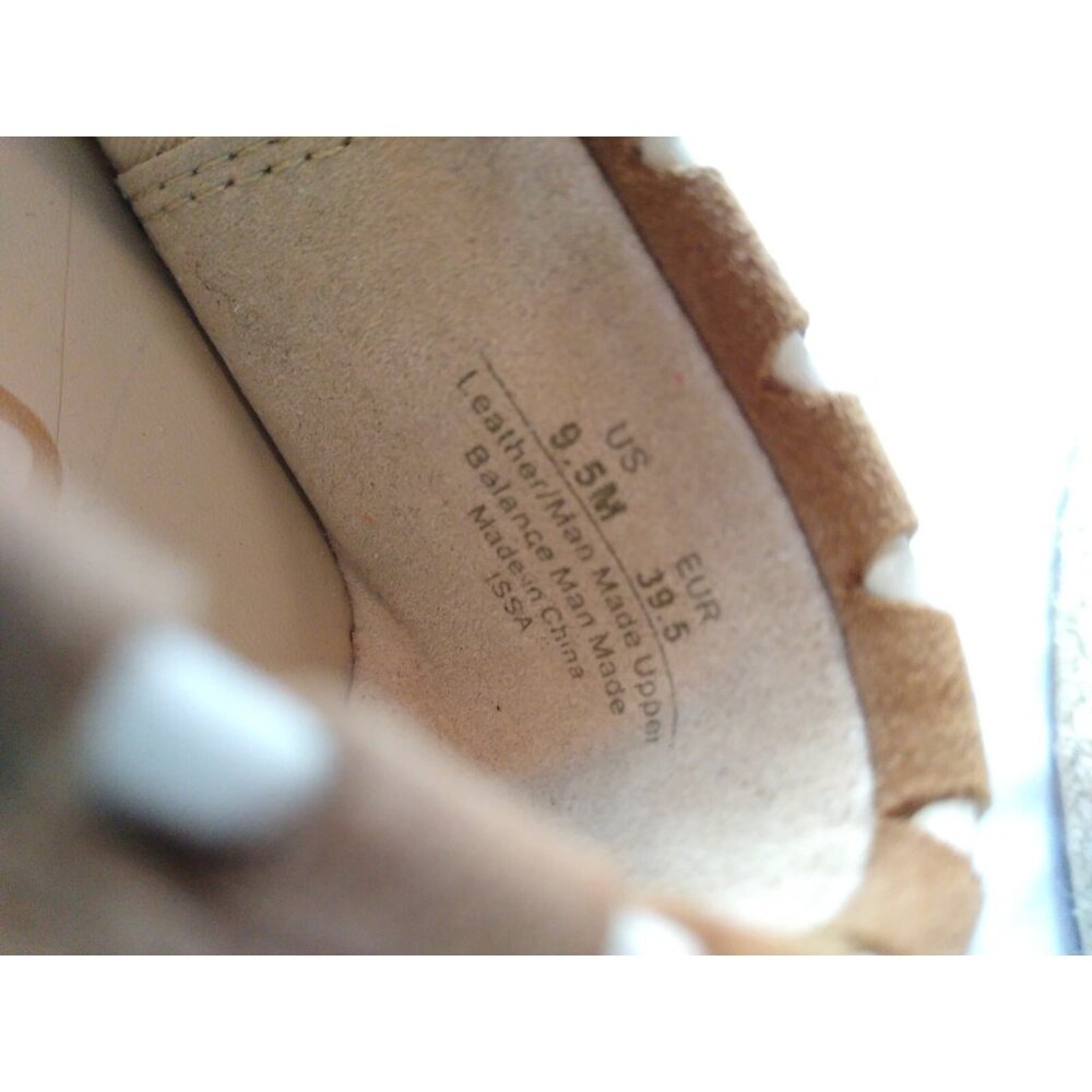 Sam Edelman Issa Women's 9.5 Suede Multicolor Pom Pom Espadrilles Saddle Brown - Picture 9 of 9